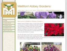 Tablet Screenshot of mellifontabbeygardens.ie